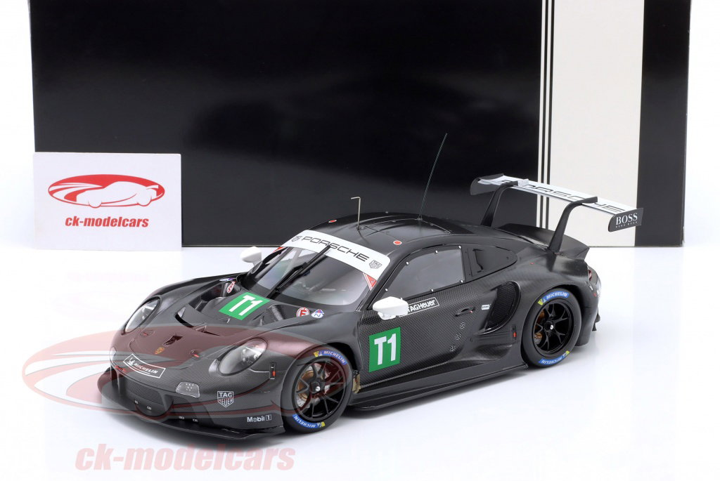 Ixo 1:18 Porsche 911 RSR #T1 Testcar black LEGT18-23010 model car