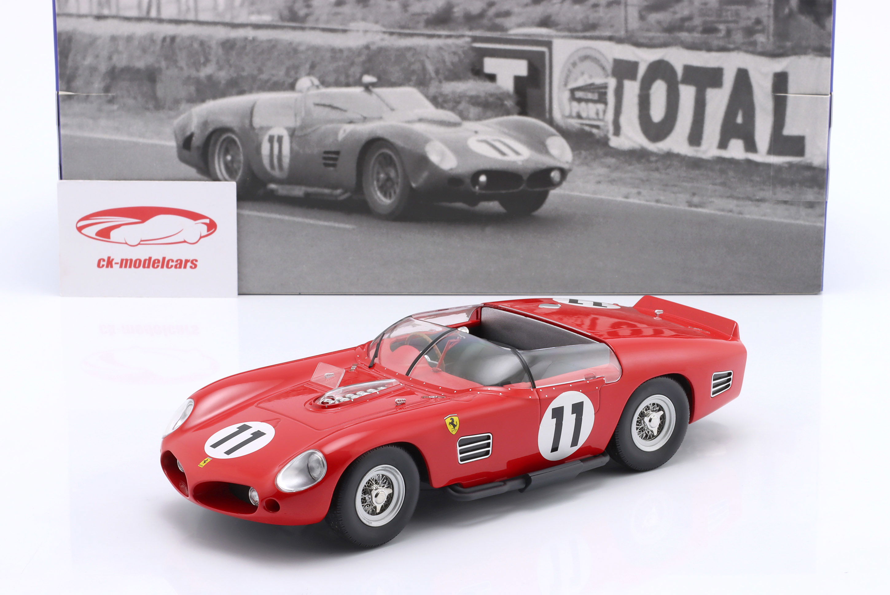 WERK83 1:18 Ferrari 250 TRI #11 2位 24h LeMans 1961 Parkes