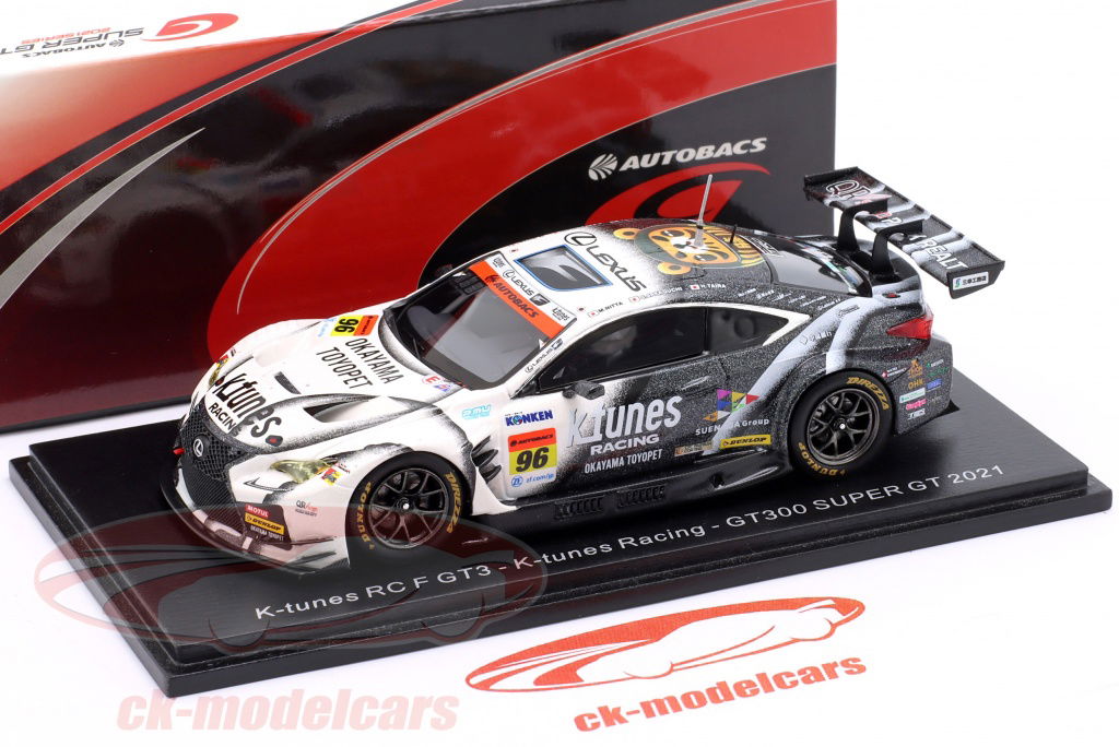 Spark 1:43 Lexus RC F GT3 #96 Super GT series 2021 Nitta