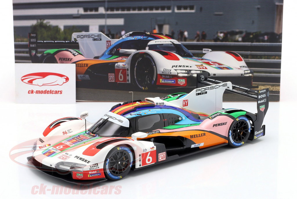 Modellino Auto Spark 1/18 Porsche 963 Hertz Team Jota #38 Le Mans 2023 | Motorsport Maranello