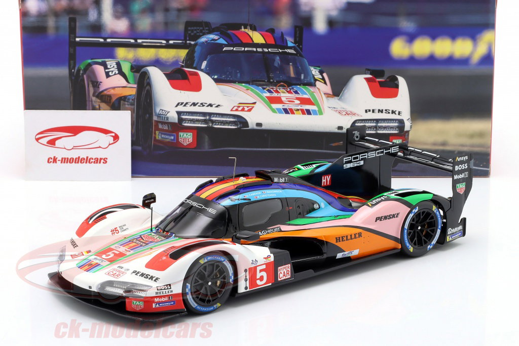 Ixo 1:18 Penske Porsche 963 #5 24h LeMans 2023 Cameron