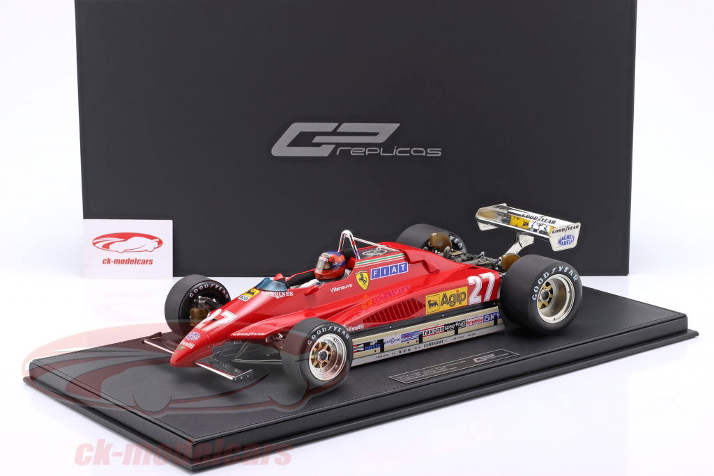 GP Replicas 1:12 Gilles Villeneuve Ferrari 126C2 #27 Qualification