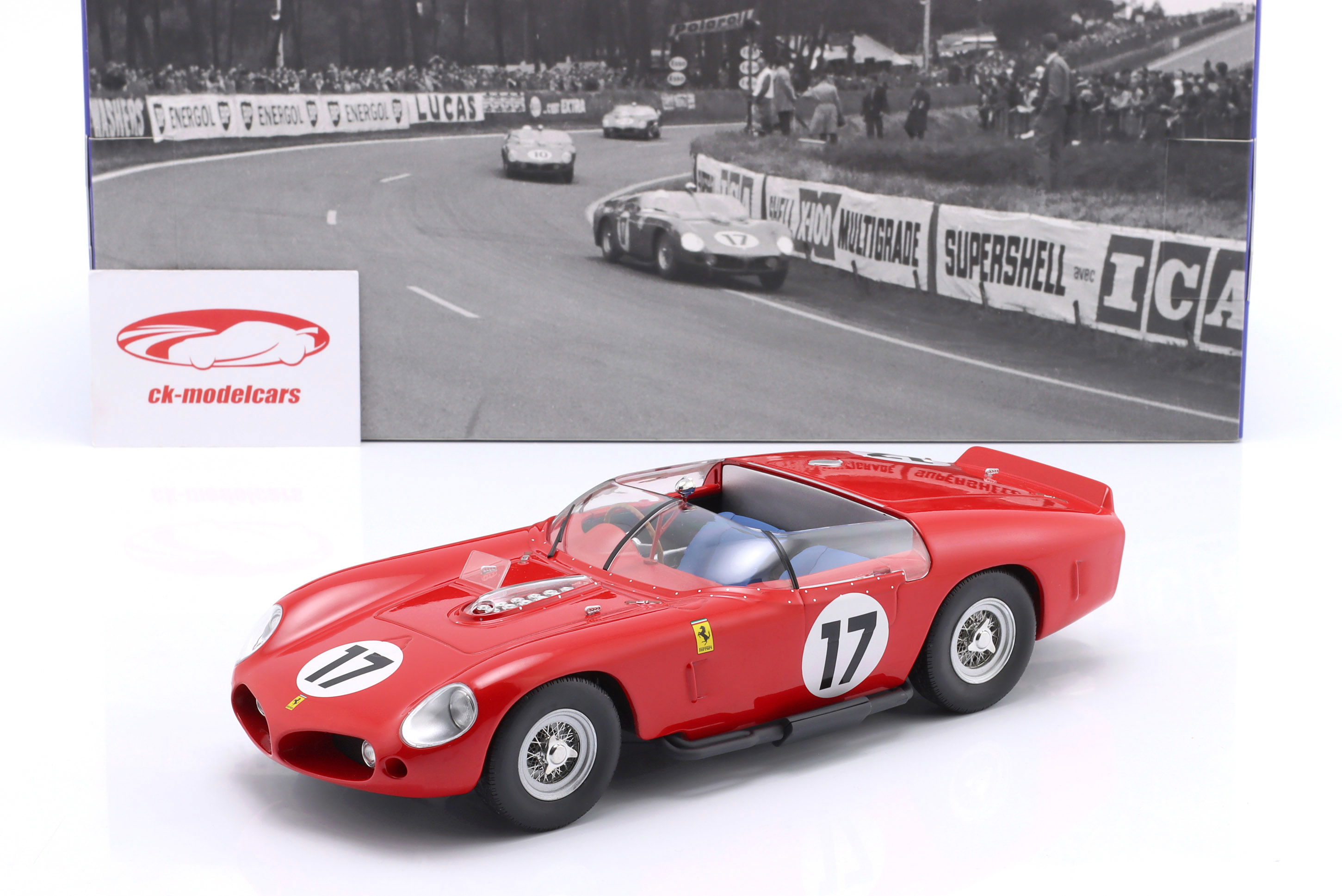 WERK83 1:18 フェラーリ 250 TR61 #17 ルマン24時間レース 1961 P