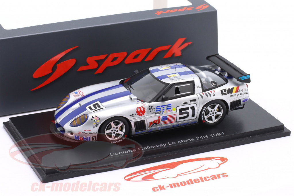 LE7418 VITESSE L146B 1/43 Voiture Chevrolet Corvette Le Mans 1972 72 EdL
