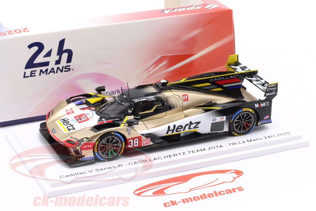 2025 Cadillac Hertz Team JOTA No.38 ミニカー 2025 Cadillac Hertz Team JOTA No.38 ミニカー Cadillac V-Series.R