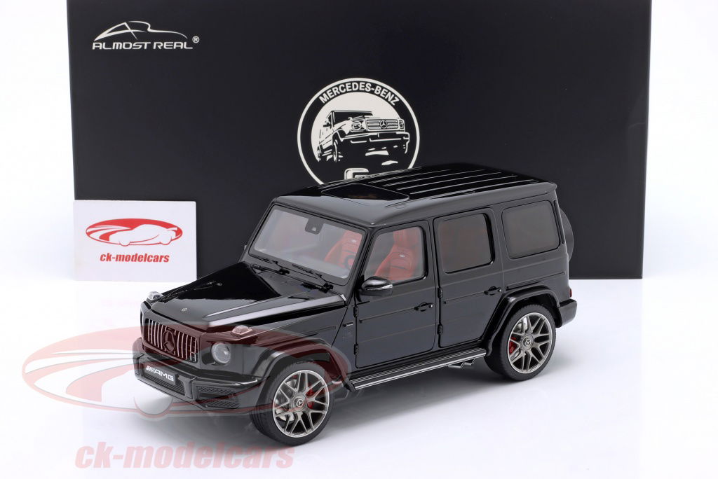 Almost Real 1:18 Mercedes-Benz AMG G63 (W463) Year 2022 obsidian