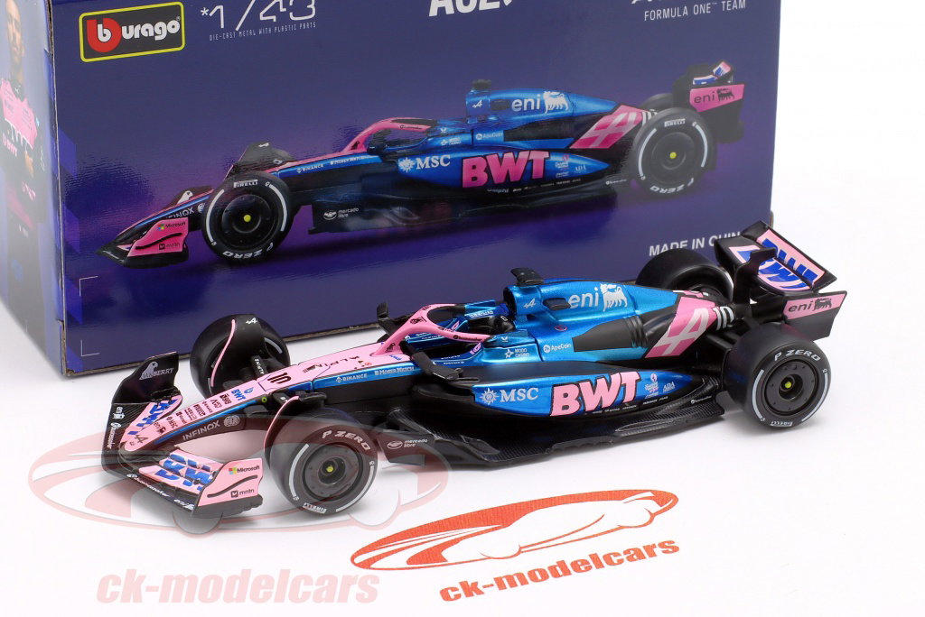 Bburago 1:43 Pierre Gasly Alpine A525 #10 式 1 2025 18-38257 #10