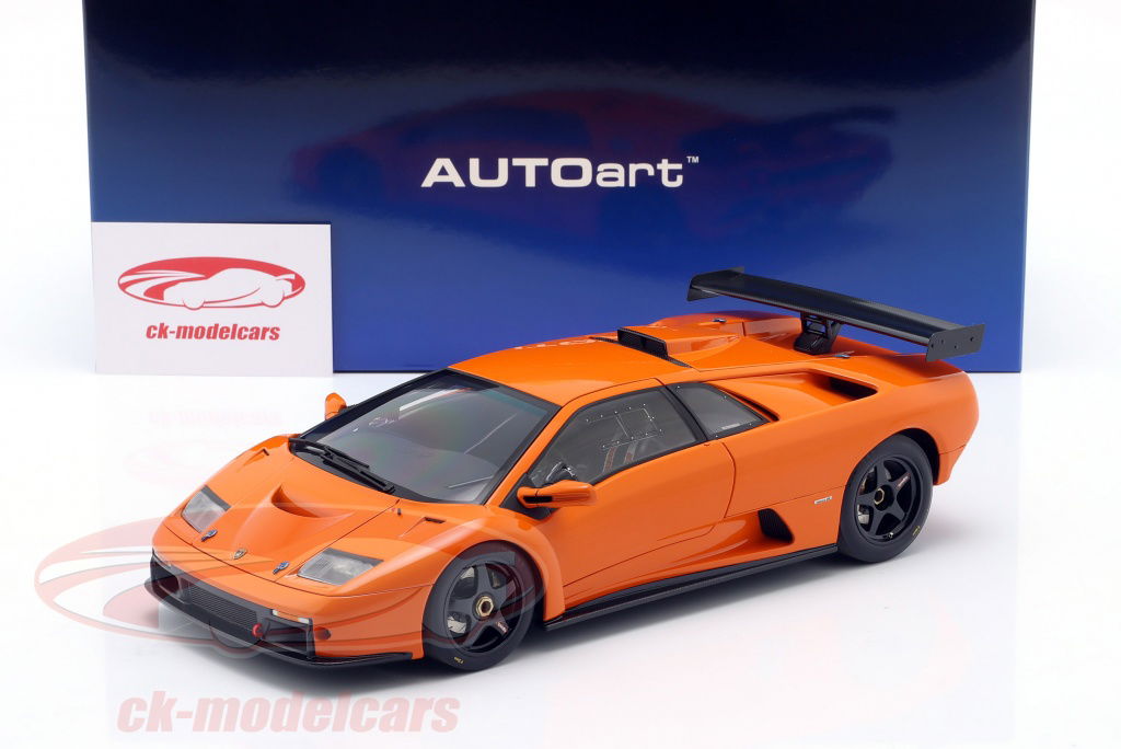AUTOart 1:18 Lamborghini Diablo GTR year 1999 Ishtar orange 79139