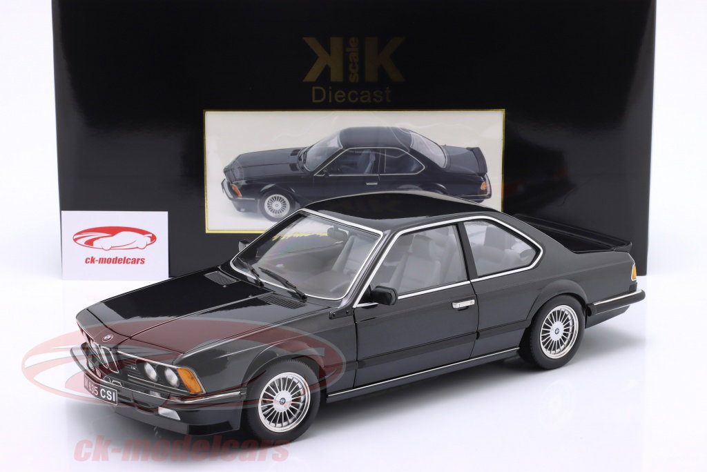 自動車  M635 CSI Hi-Detail l Series KK-Scale 1:12 BMW M635 CSI with Alpina rims year 1987 black