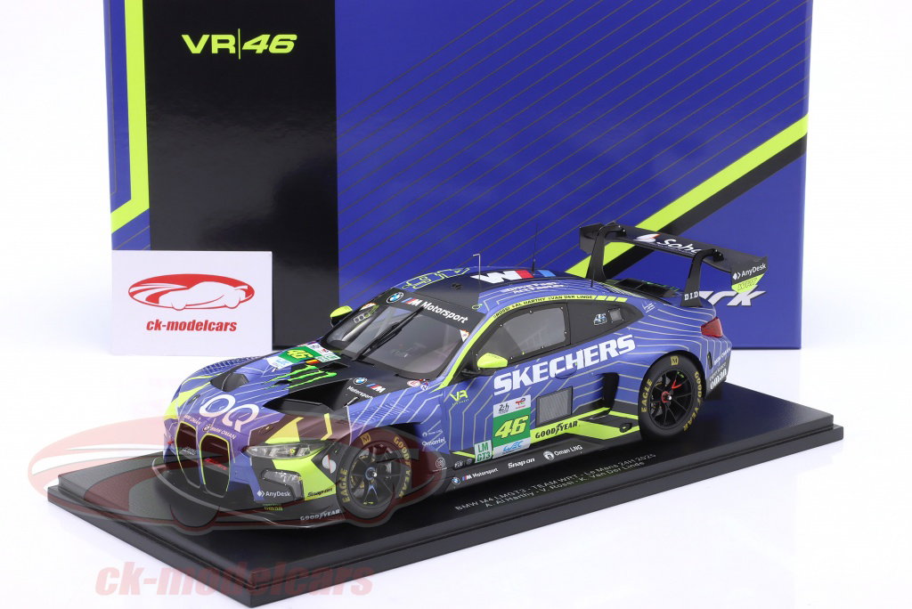 Spark 1:18 BMW M4 GT3 #46 24h LeMans 2025 Al Harthy, Rossi, van