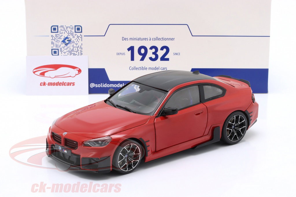 Solido 1:18 BMW M2 Performance Parts (G87) year 2024 Toronto red