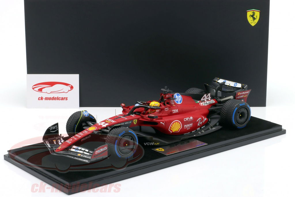 looksmart フェラーリ　Ferrari F1カー 1/18 LookSmart 1:18 L. Hamilton Ferrari SF-23 #44 Fiorano Test Formula
