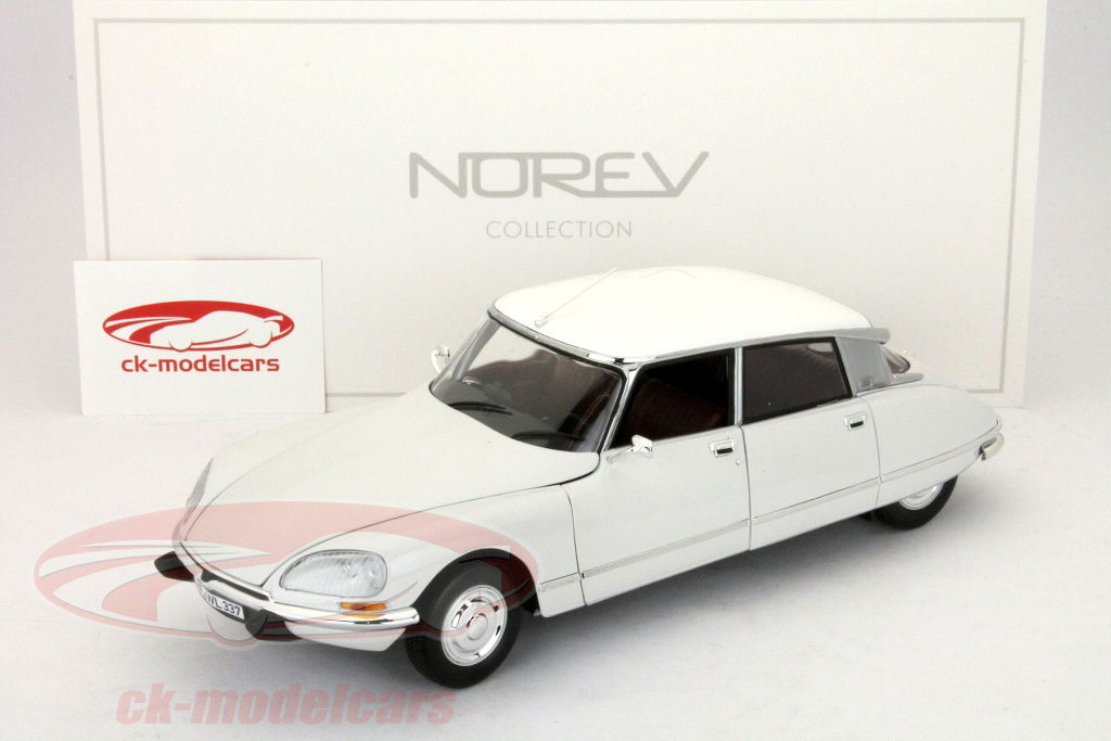 Norev 1:18 Citroen DS 23 Pallas Year 1972-1975 white 181578