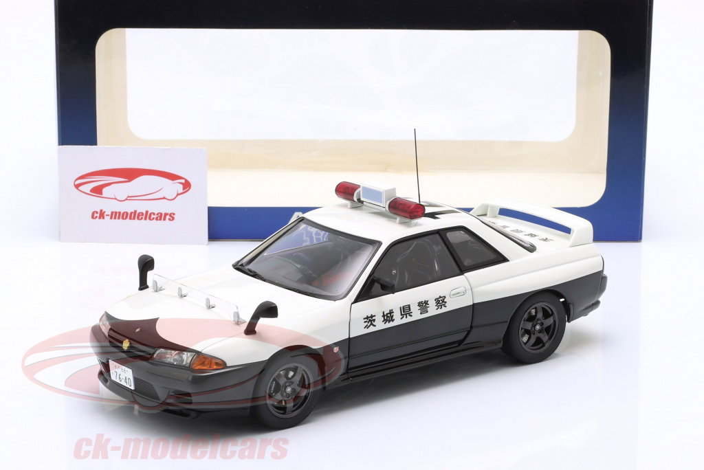 AUTOart 1:18 Nissan Skyline GT-R (R32) police 77363 model car 77363 ...