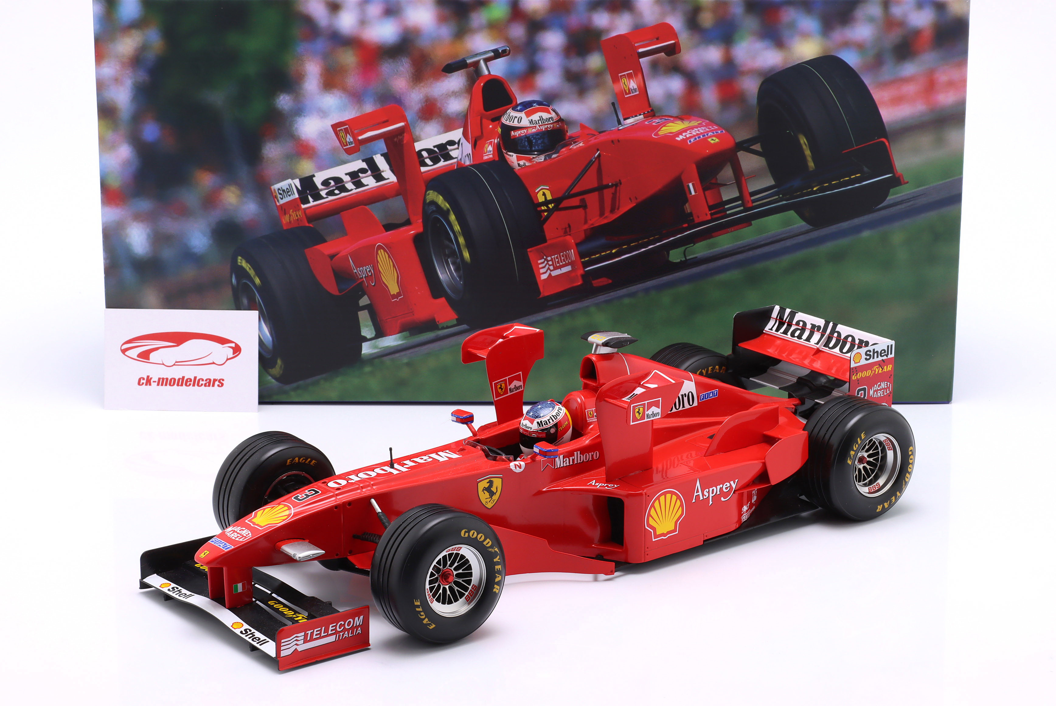 WERK83 1:12 M. Schumacher Ferrari F300 Tower Wings #3 Imola GP