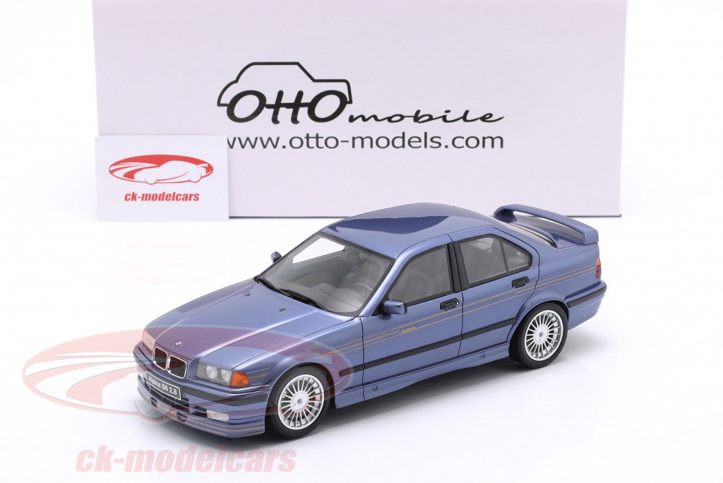  Alpina B6 2.8 1/18 ハイエンド樹脂自動車モデル Ottomobile 1:18 BMW Alpina B6 2.8 建設年 1992 Alpina 青 OT1180