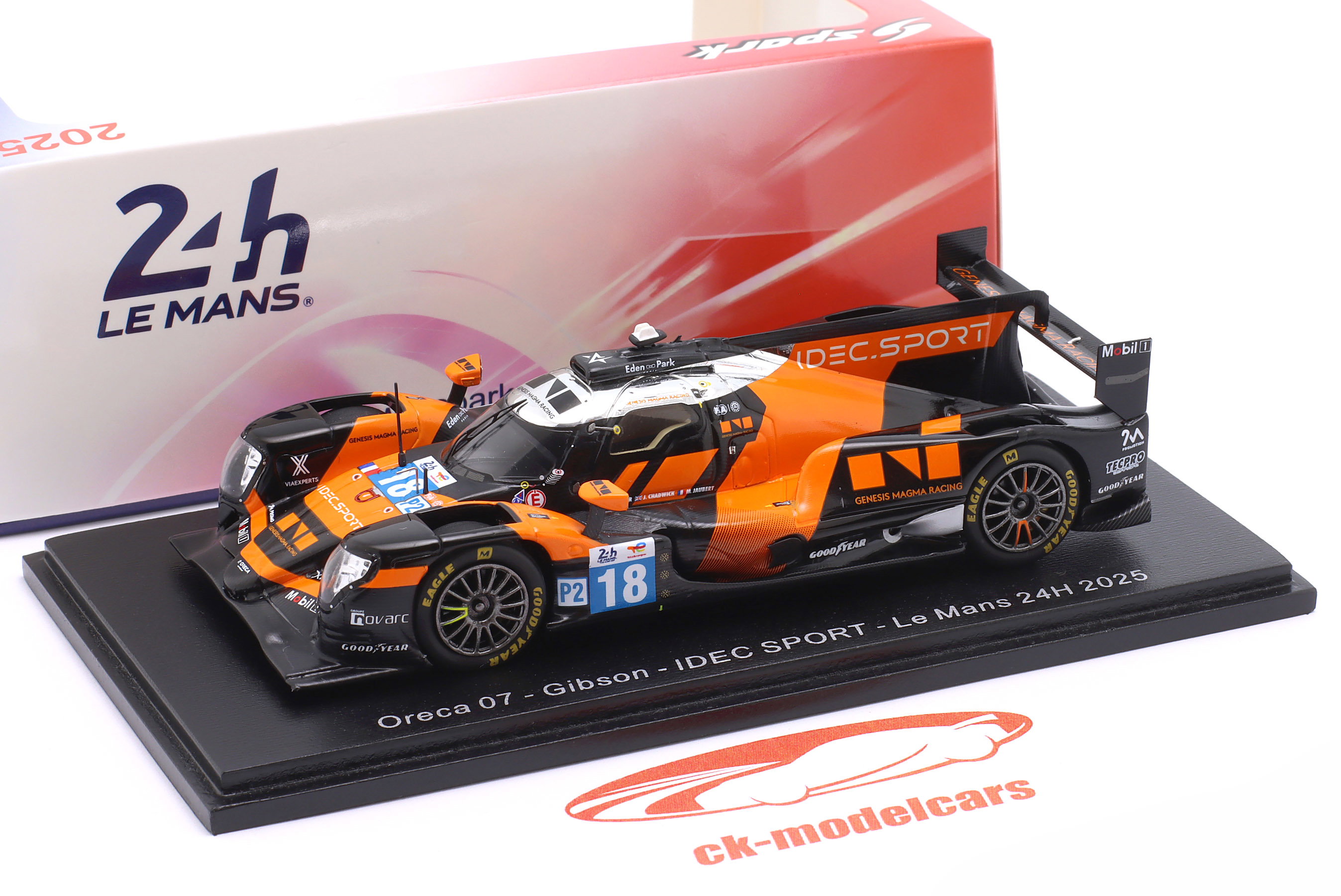Spark 1:43 Oreca 07 #18 24h LeMans 2025 IDEC Sport S9275 模型汽车