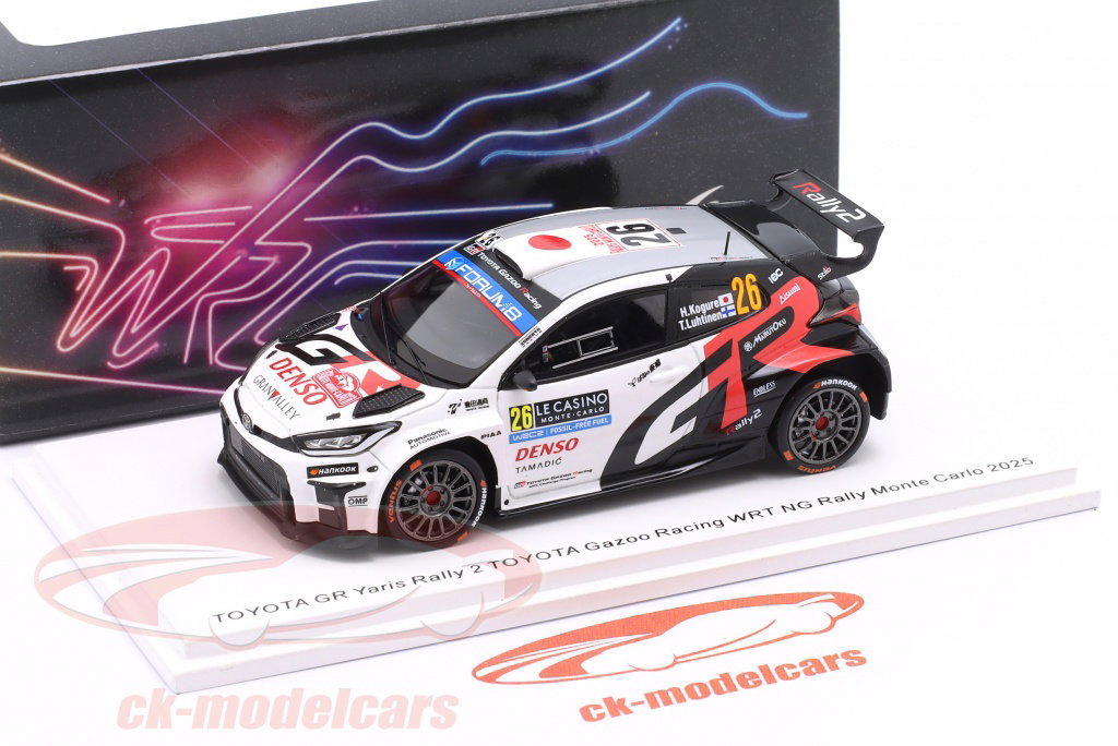 ミニカー TOYOTA GR Yaris Rally 2 Rally Sweden2024 Toyota GR Yaris Rally2 Rally Sweden 2024 Yuki Yamamoto / Marko