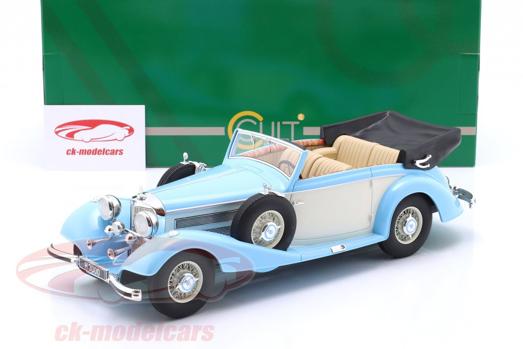 1:18 Mercedes-Benz 540K Convertible B Year 1936-1938 light blue