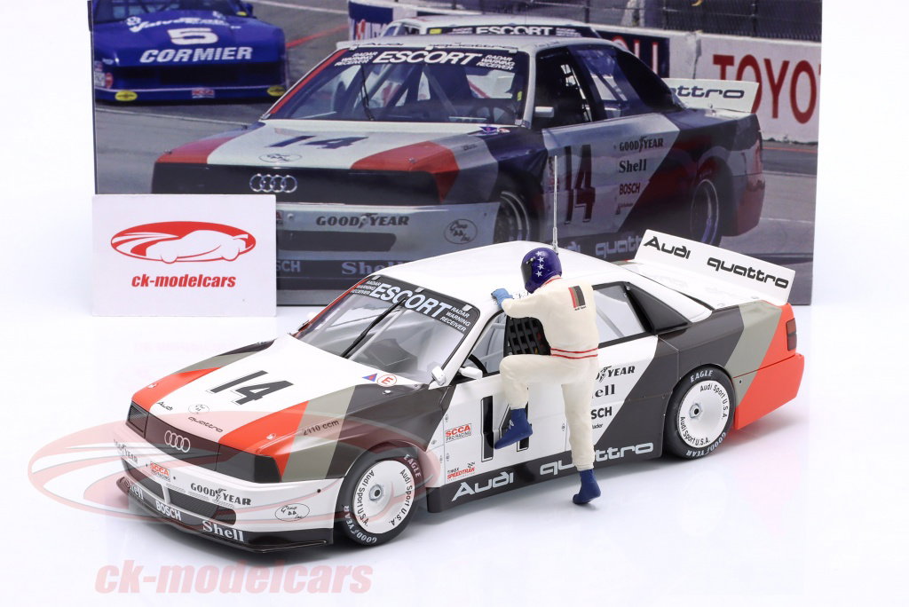 WERK83 1:18 Set H.J. Stuck: Audi 200 quattro #14 Winner Cleveland