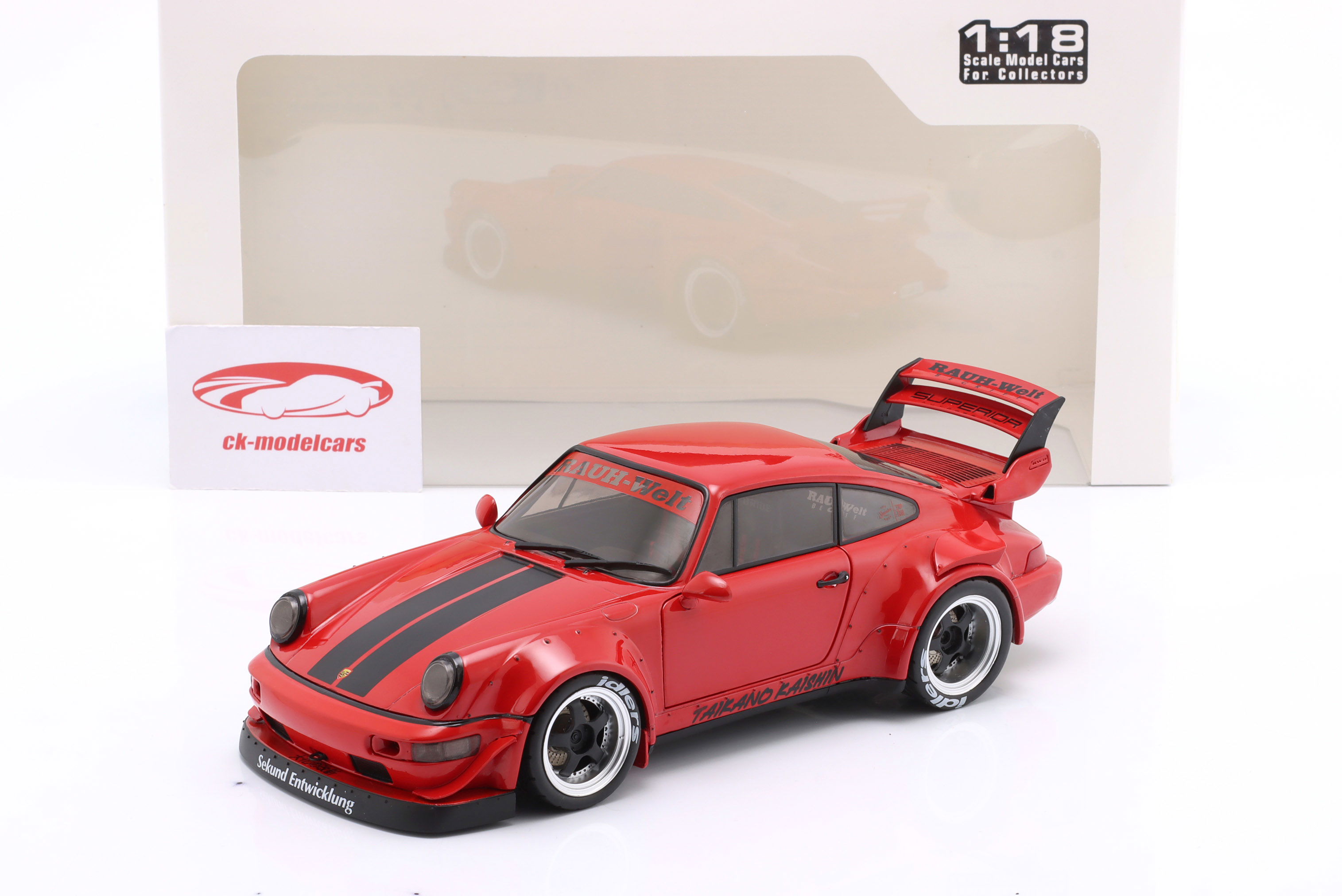 Solido 1:18 Porsche 911 RWB Rauh-Welt Bodykit Taikano Kaishin 2024