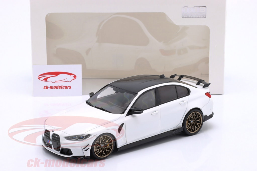 1/18  M3 G80 ホワイト パフォーマンス パーツ 2024ソリド Solido 1:18 BMW M3 (G80) Performance Parts 建設年 2024 アルパイン
