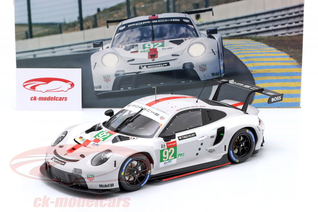 Ixo 1:18 Porsche 911 RSR-19 #92 24h LeMans 2021 Christensen, Estre