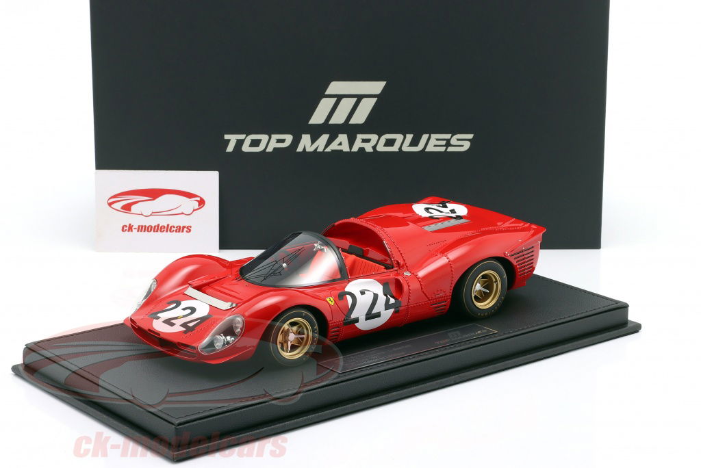 TopMarques 1:18 Ferrari 330 P4 Spyder #224 Targa Florio 1967