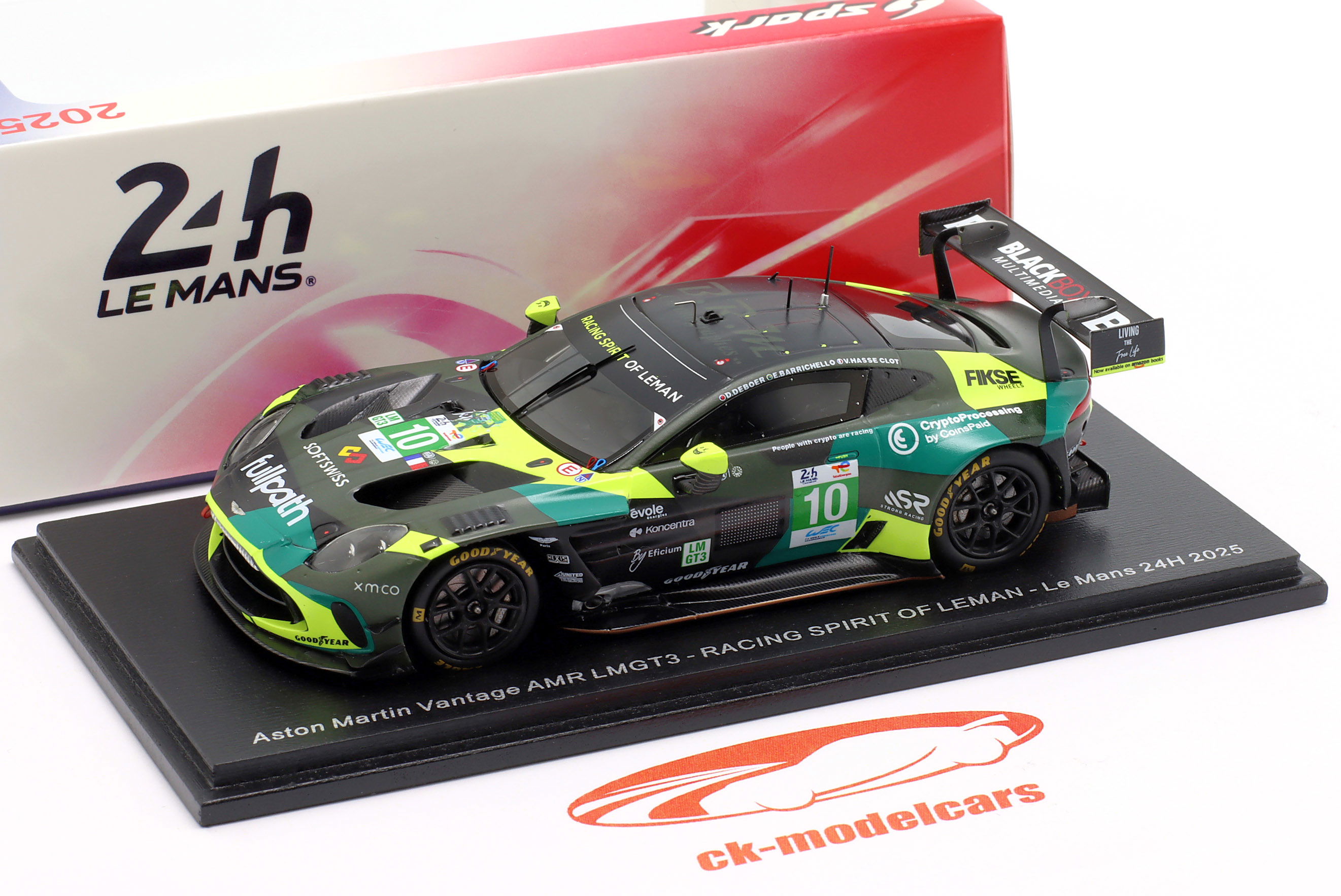 Spark 1:43 Aston Martin Vantage AMR GT3 Evo #10 24h LeMans 2025