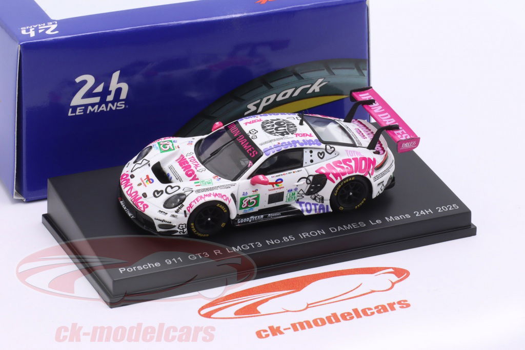 Spark 1:64 Porsche 911 GT3 R #85 24h LeMans 2025 Martin, Bovy