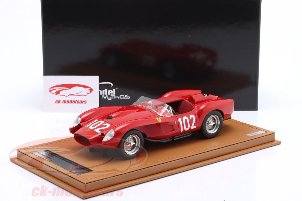 フィリカ　ハイドラ　希少　2 Tecnomodel 1:18 Ferrari 250 TR #102 3rd Targa Florio 1958 von