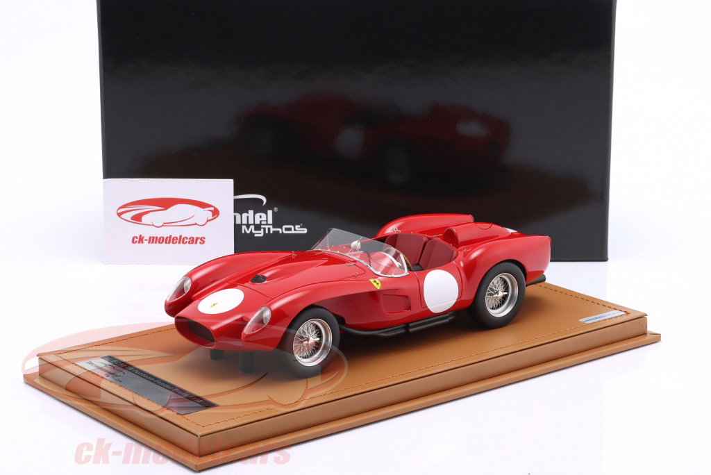 Tecnomodel 1:18 Ferrari 250 TR press version 1958 corsa red TM18