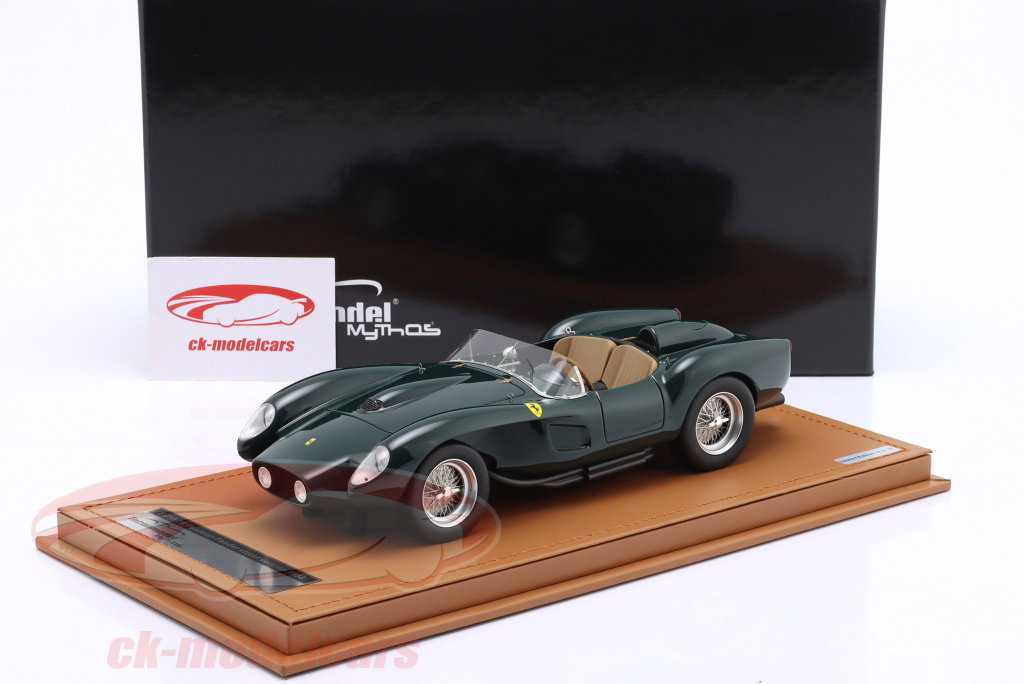TECNO MODEL Ferrari 250テスタロッサ1958年　No.9 Tecnomodel 1:18 Ferrari 250 TR Street Version 1958 dark green TM18
