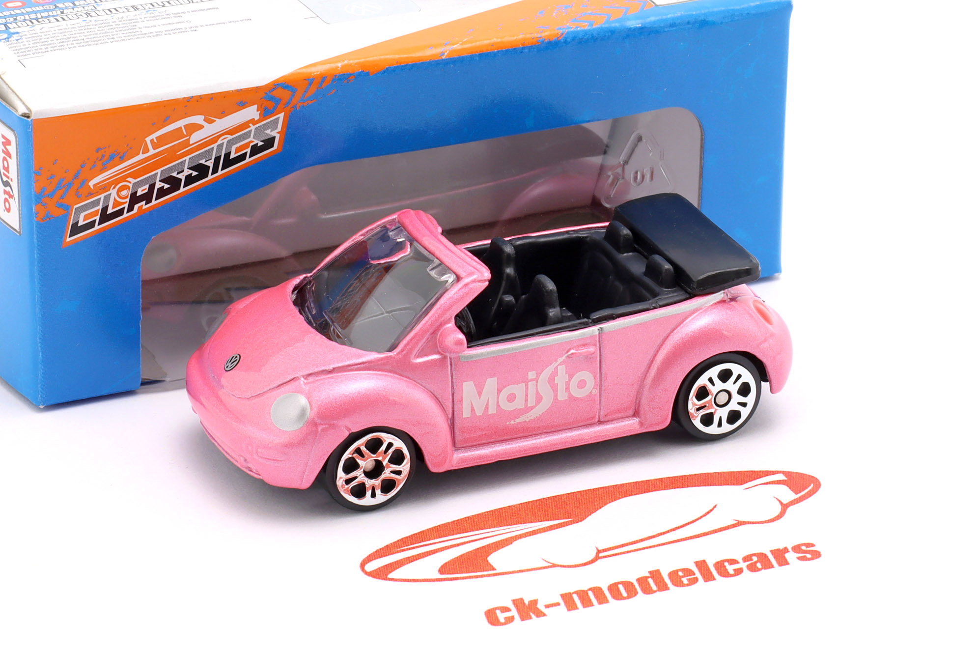 Maisto 1:64 Volkswagen VW New Beetle Convertible Toy Fair