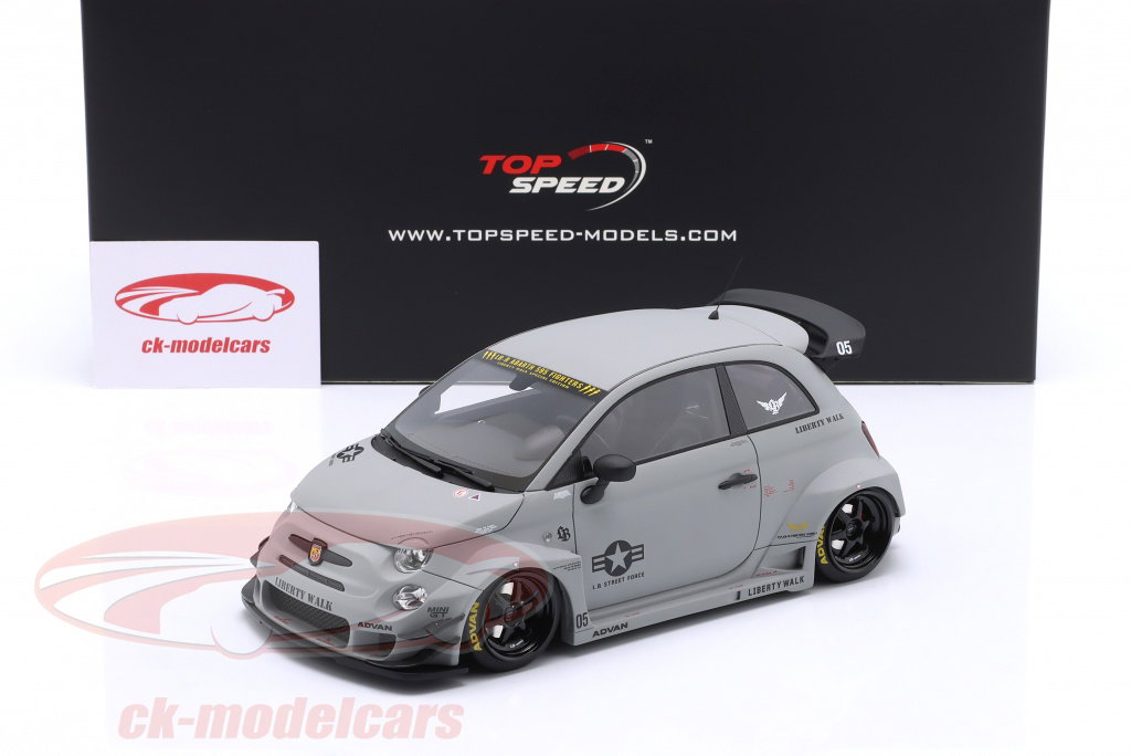 True Scale 1:18 Fiat Abarth 595 LB-Works X Abas Works Fighters True Scale 1:18 Fiat Abarth 595 LB-Works X Abas Works Fighters