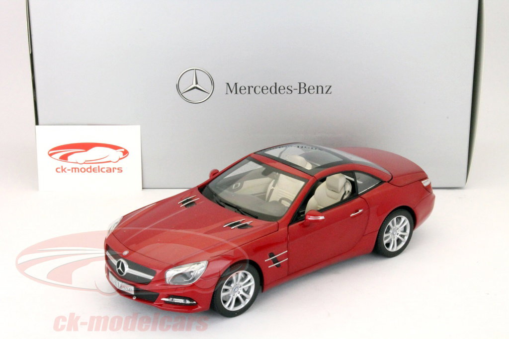 Norev 1:18 メルセデス·ベンツSLクラス（R231）saphirrotmetallic午前
