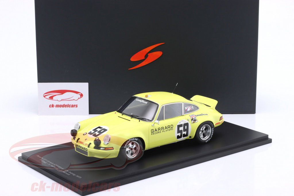 Spark 1:18 Porsche 911 Carrera RSR #59 Winner 12h Sebring 1973