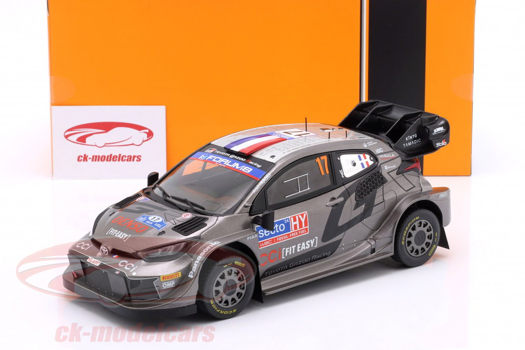 Ixo 1:18 Toyota GR Yaris Rally1 Hybrid #17 勝者 Rally フィンランド
