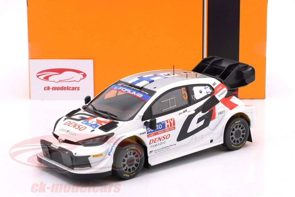 Ixo 1:18 Toyota GR Yaris Rally1 Hybrid #5 4th Rally Finland 2024
