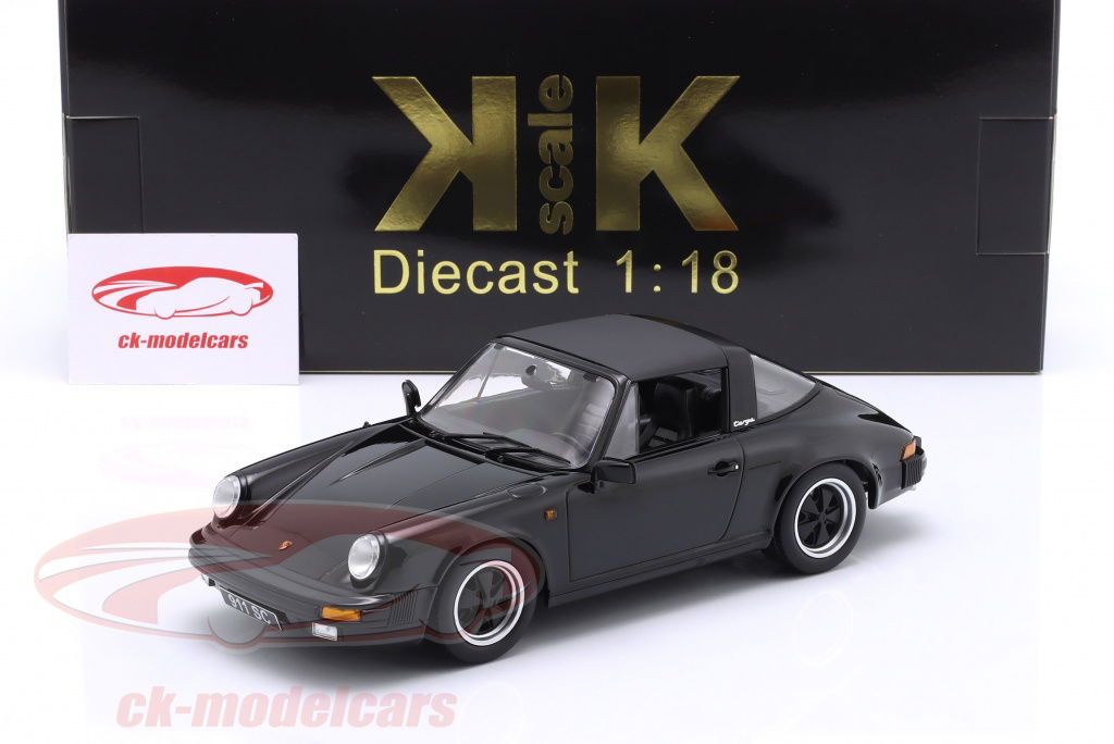 KK-Scale 1:18 Porsche 911 SC Targa Year 1983 black KKDC180843