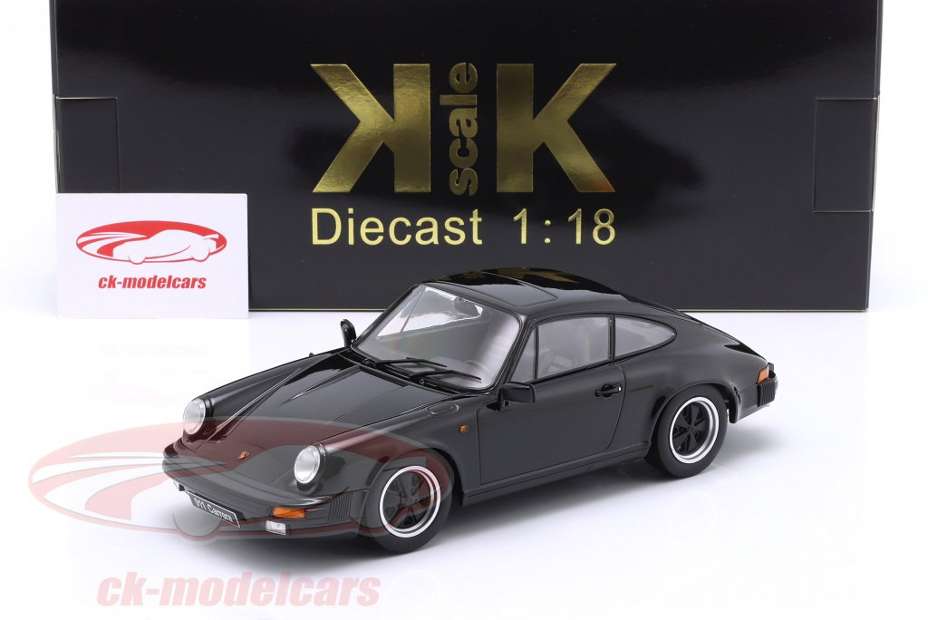 ミニカー KK Scale 1/18 Porsche 911 Carrera 3.2 KK-Scale 1:18 Porsche 911 Carrera Coupe Year 1983 black KKDC180665