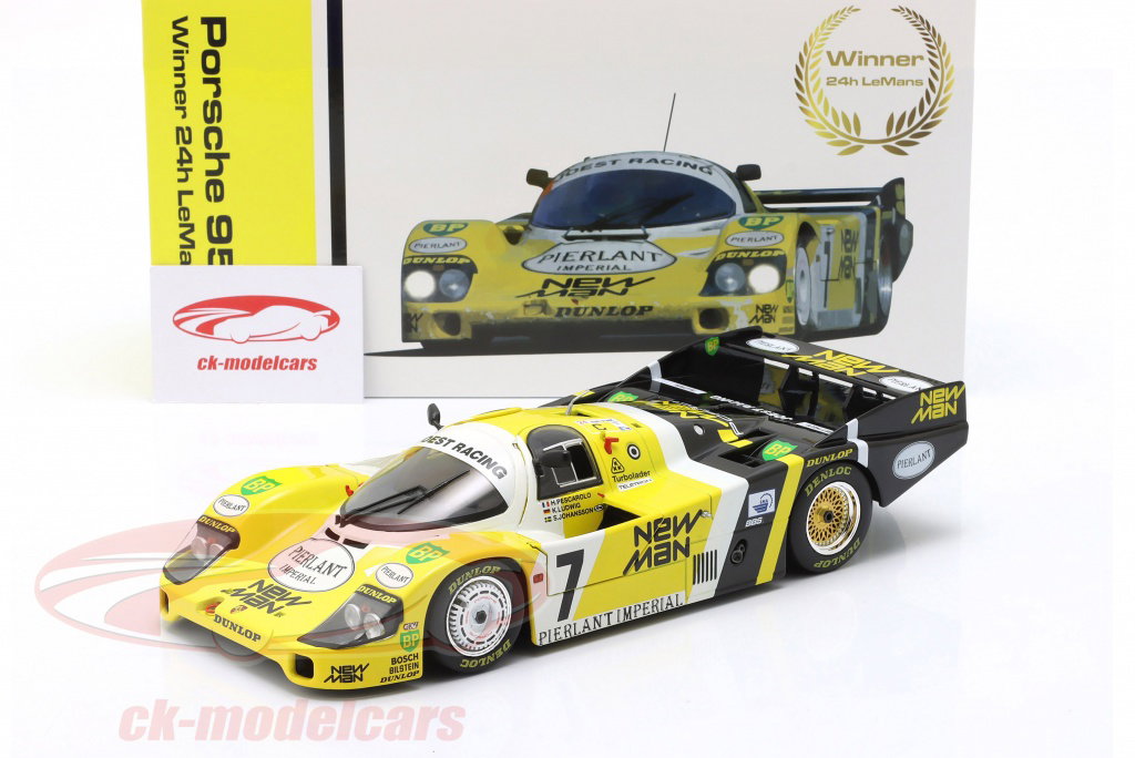 WERK83 1:18 Porsche 956 LH #7 New-Man Winner 24h LeMans 1984 Team