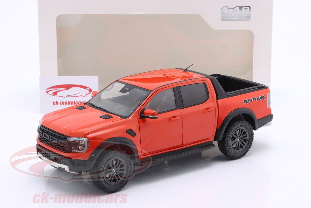Solido 1:18 Ford Ranger Raptor Pick-Up 建設年 2024 オレンジ