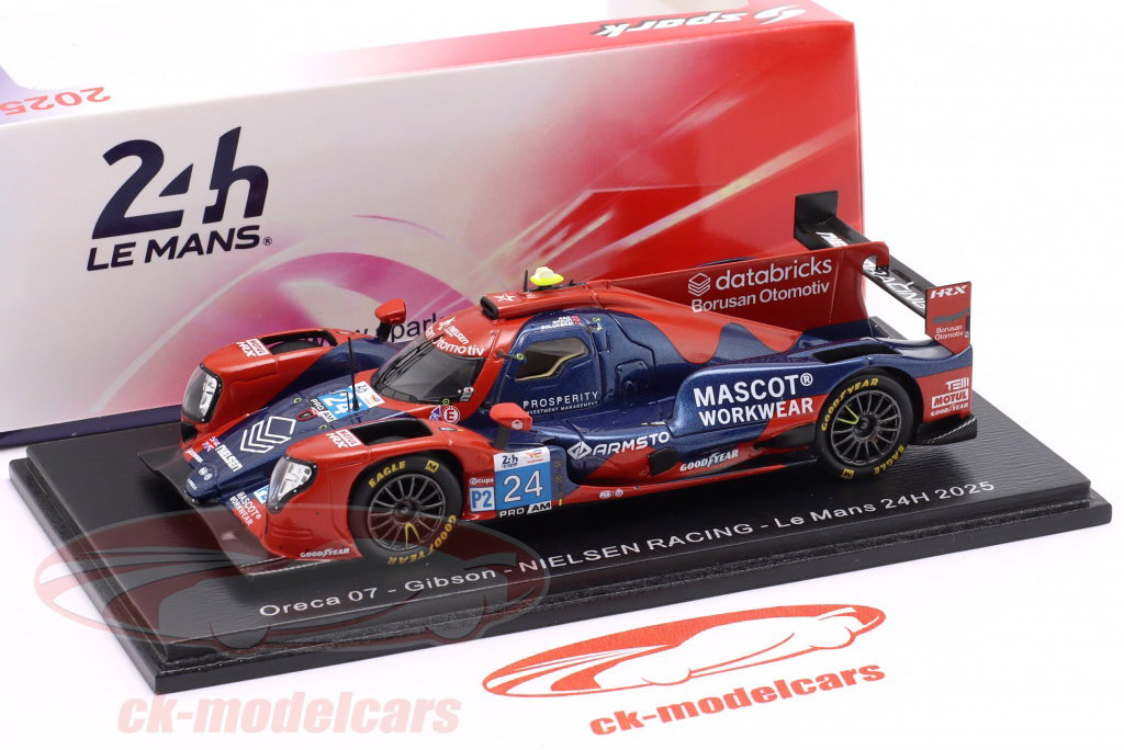 Spark 1:43 Oreca 07 #24 24h LeMans 2025 Nielsen Racing S9278