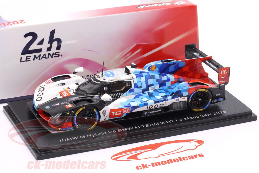 Spark 1:43 BMW M Hybrid V8 #15 24h LeMans 2025 Team WRT S9262