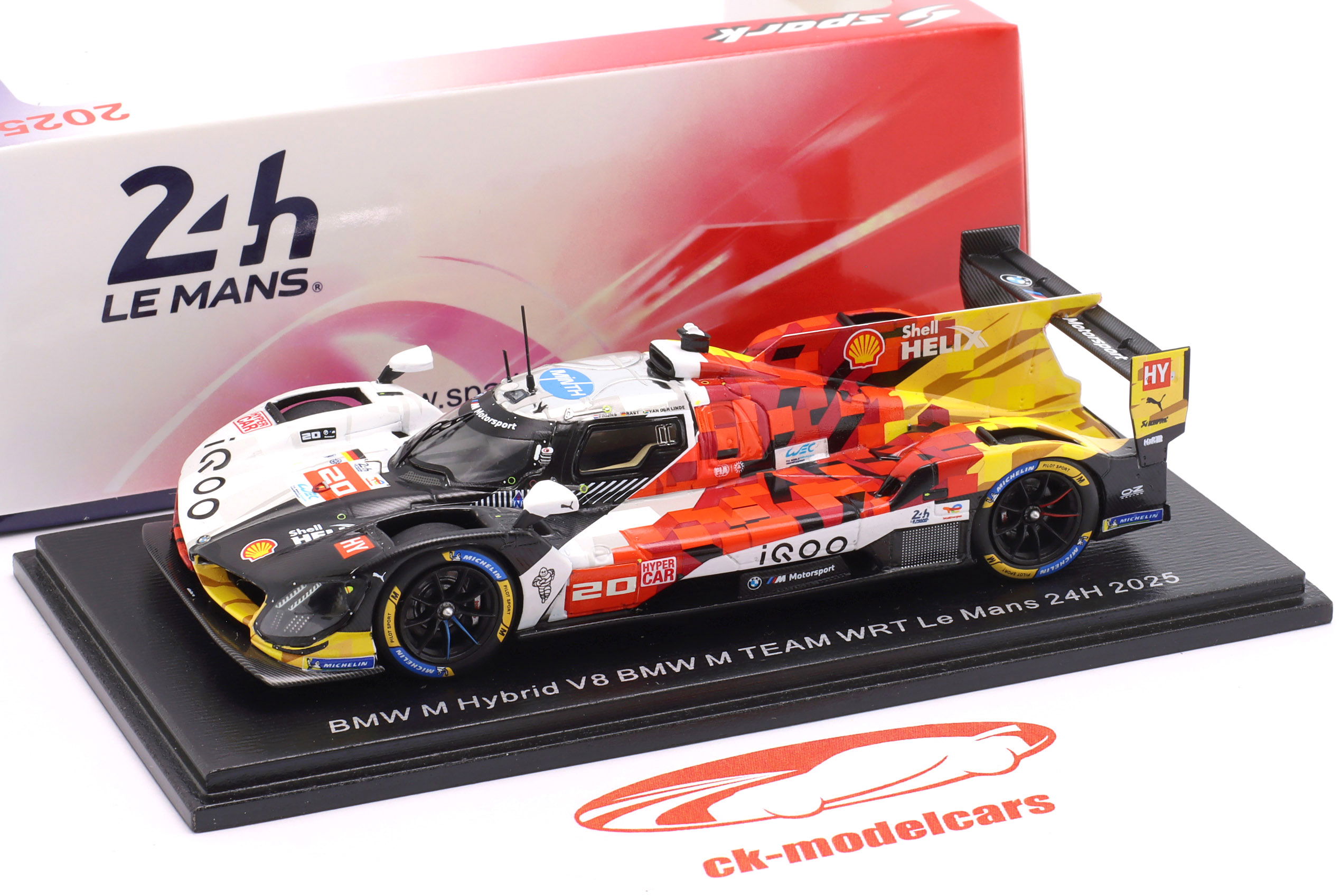 Spark 1:43 BMW M Hybrid V8 #20 24h LeMans 2025 Team WRT S9263