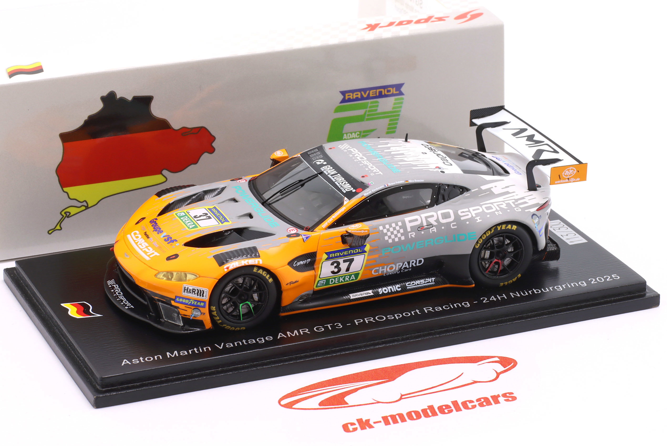 Spark 1:43 Aston Martin Vantage AMR GT3 #37 7日 24h Nürburgring