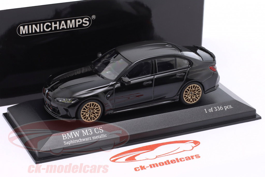 ミニカー MINICHAMPS  M3 Schnitzer1/43 Minichamps 1:43 BMW M3 CS Year 2023 black metallic 410023200 model