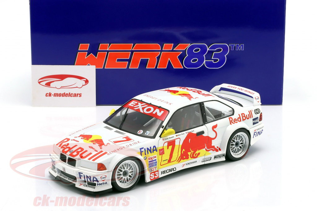 WERK83 1:18 BMW M3 GTR (E36) #7 24h Daytona 1997 Duez, Quester