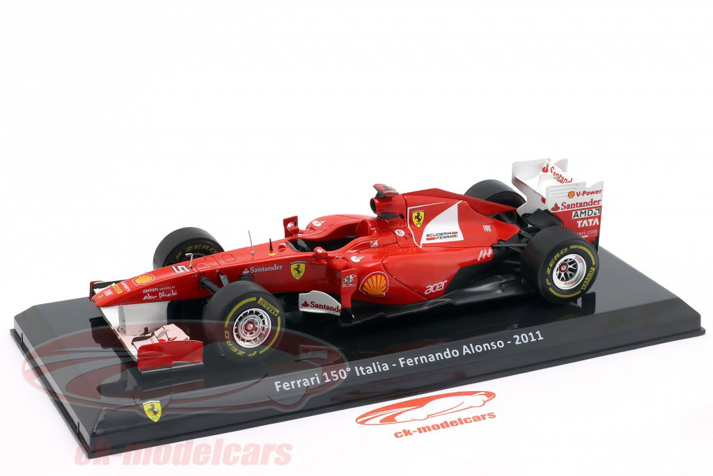 Premium Collectibles 1:24 Fernando Alonso Ferrari 150º Italia #5